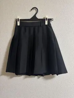 honeys ハニーズ ブラック プリーツスカート ゴム入り