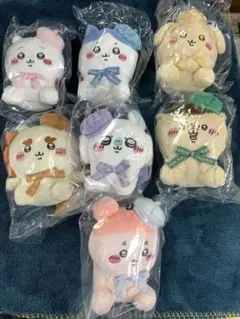 ちいかわ 東京みやげ お座りぬいぐるみ 7種セット 東京駅店限定