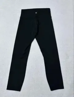 美品 lululemon ルルレモン クロップ ドレギンス タイツ 6 黒 ヨガのサムネイル