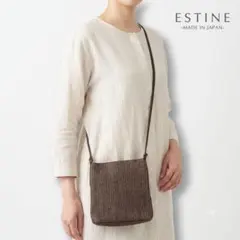 ⚠️状態考慮⚠️ ESTINE エスティーヌ ミニ ショルダーバッグ 日本製のサムネイル