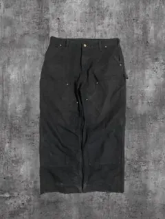 【USA製】Carhartt ダブルニー 34×30 カットオフ