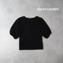 RALPH LAUREN / バルーンスリーブ デザイン ニット プルオーバー