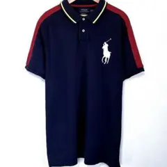 ラルフローレン ポロシャツ シャツ ポニー ワンポイント ポロ ビッグポニー 紺