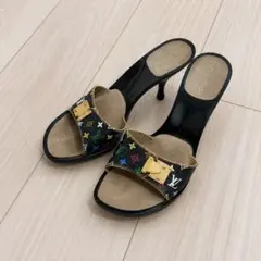 LOUIS VUITTON vintage モノグラム チャーム サンダル - メルカリ