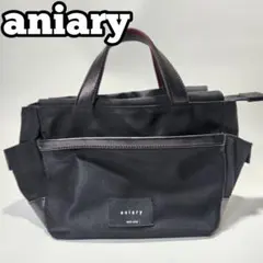 美品✨aniary ミニトートバッグ 黒