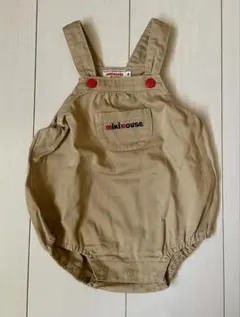 mikiHOUSE ロンパース ダルマオール　S