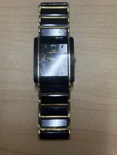 【不動】TECHNOS セラミック サファイア クォーツ 腕時計のサムネイル