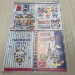 平成レトロ　POM PONETTE シール ステッカーのサムネイル