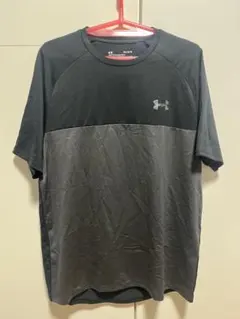 Under Armour HeatGear Tシャツ Mサイズ ブラック/グレー