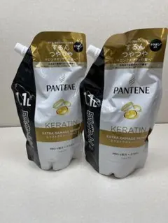 パンテーン エクストラダメージリペア シャンプー 詰替 1.1L 2個大容量！のサムネイル