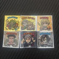 ビックリマンシール 鬼滅の刃コラボ 5枚セット➕ブラックゼウス