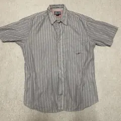 VOLCOM ストライプ 半袖シャツ Lサイズのサムネイル