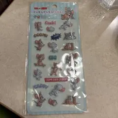 トムとジェリー ぷくぷくシール 16枚入り