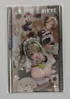 勝利の女神 NIKKE メタルカード あみあみ 特典 メイドフォーユー