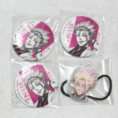 ブルーロック 士道龍聖 one color 缶バッジ ブルーロック展 ヘアゴム
