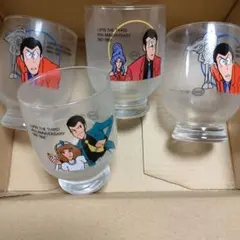 非売品 ルパン三世 30周年記念 グラス 4個セット