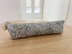 リバティ ハンドメイド ペンケース くすみカラー ミシェル