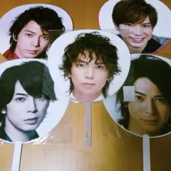 5枚セット 嵐 松本潤 ジャンボうちわ まとめ売り カウコン 公式