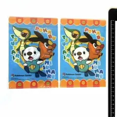 2013年製☆レア】ポケモンセンター ホウエン御三家クリアファイル 3