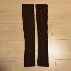 UNIQLO UVカットリブアームカバー　ブラウン　Mのサムネイル