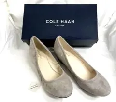COLE HAAN グレー スエード ウェッジソール　未使用