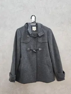 【期間限定値下げ】組曲 ウール100% ダッフルコート グレー Mサイズ 冬