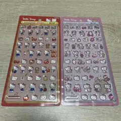 ハローキティ ボンボンドロップミニシール 2シートセット