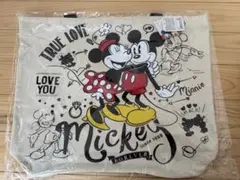 ディズニー ビッグ トートバッグ 新品未使用 ミッキーマウス ミニーマウス