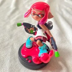 【美品】 amiiboネオンピンクガール スプラトゥーン　アミーボ