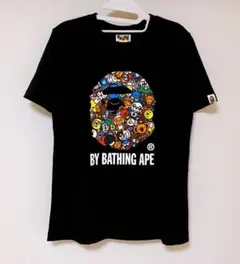 BY BATHING APE ベイシングエイプ レディース Tシャツ 黒 Sのサムネイル