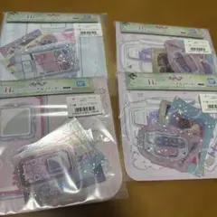 一番くじ プリキュア H賞 ジッパーバッグ＆ステッカー4点セットのサムネイル