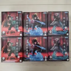 鬼滅の刃 xrosslink フィギュア 竈門炭治郎 冨岡義勇 猗窩座