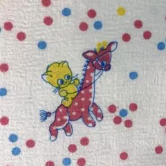 ヴィンテージ生地　約25cm×約45cm v049