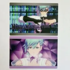 うたプリ タブナイ キャラバン2 特典 クリアカード 藍 2枚