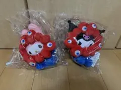 早い者勝ち？ミャクミャクなりきりぬいぐるみ クロミ、マイメロ　Mサイズ