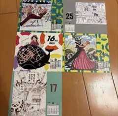 ONE PIECE コミックカレンダー 2017 日めくりカレンダー365日 - メルカリ