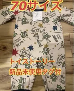 70サイズ トイストーリー ロンパース