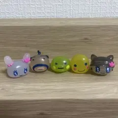 当時物 プチプチたまごっち ミニフィギュア 4種 まとめ売り レア