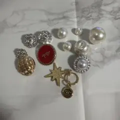 ロイヤル　ボタン・チャーム　セット　シャネル