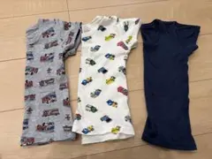 子ども 肌着 半袖 半袖肌着 3点セット 100サイズ