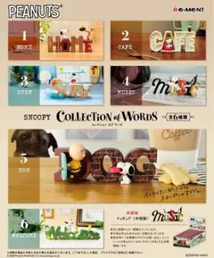 SNOOPY COLLECTION of WORDS 全6種未開封BOX