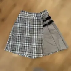 GROBAL WORK チェック柄 ハーフパンツ 150cm