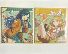 プロセカ アニバーサリー色紙 白石杏 鏡音リン