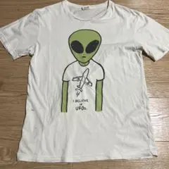 エイリアン プリント Tシャツ XS