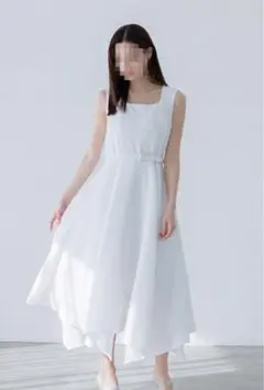 elu. エル Gabe Cotton dress ホワイト タグ付き - メルカリ