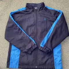 ネイビー/ブルー ジャージ ジッパー付き