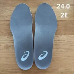 【新品未使用】asics バッシュ インソール　24.0cm　2E