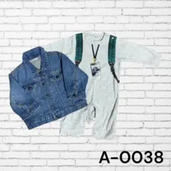 babyGAP デニムジャケット　ロンパース　セット　70 秋春