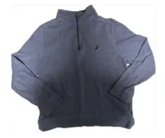 Nautica ネイビー ハーフジップ トレーナー