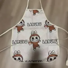 未使用品★子供用エプロン リネンエプロン【47×38cm】